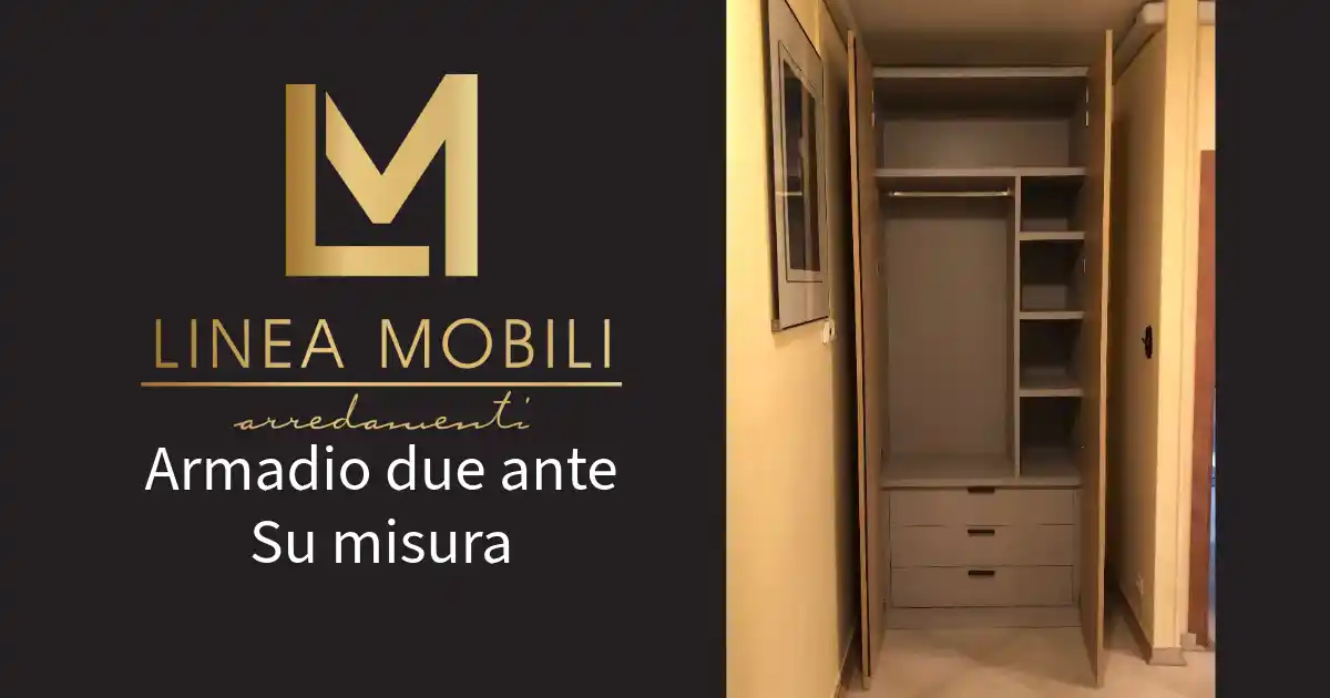 Scopri di più sull'articolo Armadio due ante su misura